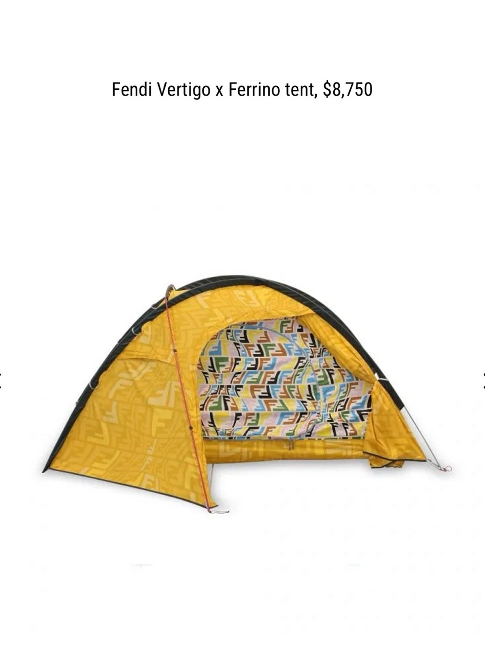 Fendi vertigo * ferrino tent